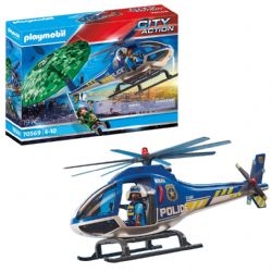 PLAYMOBIL - HÉLICOPTERE DE POLICE ET PARACHUTISTE #70569